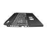 Acer Nitro 5 (AN515-46) Original Tastatur inkl. Topcase DE (deutsch) schwarz/schwarz mit Backlight (4060/4070)