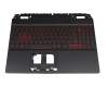 Acer Nitro 5 (AN515-46) Original Tastatur inkl. Topcase DE (deutsch) schwarz/schwarz mit Backlight