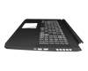 Acer Nitro 5 (AN515-54) Original Tastatur inkl. Topcase DE (deutsch) schwarz/schwarz mit Backlight