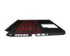 Acer Nitro 5 (AN515-57) Original Tastatur inkl. Topcase DE (deutsch) schwarz/rot/schwarz mit Backlight