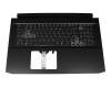 Acer Nitro 5 AN517-41 Original Tastatur inkl. Topcase UA (ukrainisch) schwarz/weiß/schwarz mit Backlight