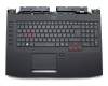Acer Predator 17 (G5-793) Original Tastatur inkl. Topcase DE (deutsch) schwarz/schwarz mit Backlight