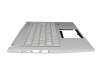 Acer Swift 3 (SF314-43) Original Tastatur inkl. Topcase CH (schweiz) silber/silber mit Backlight