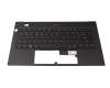 Acer Swift 7 (SF714-52T) Original Tastatur inkl. Topcase DE (deutsch) schwarz/blau/schwarz mit Backlight