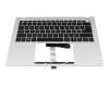 Acer Swift Go 14 (SFG14-73) Original Tastatur inkl. Topcase CH (schweiz) schwarz/silber mit Backlight