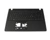 Acer TravelMate P2 (P215-52) Original Tastatur inkl. Topcase CH (schweiz) schwarz/schwarz mit Backlight