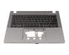 Acer TravelMate P2 (TMP214-43) Original Tastatur inkl. Topcase DE (deutsch) schwarz/grau mit Backlight