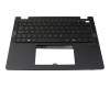 Acer TravelMate P6 (TMP614-73) Original Tastatur inkl. Topcase CH (schweiz) schwarz/schwarz mit Backlight