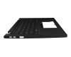 Acer TravelMate P6 (TMP614-73T) Original Tastatur inkl. Topcase CH (schweiz) schwarz/schwarz mit Backlight