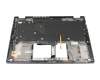 Acer TravelMate Spin P4 (TMP414RN-52) Original Tastatur inkl. Topcase DE (deutsch) schwarz/silber mit Backlight