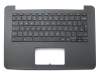 Asus Chromebook C300MA Original Tastatur inkl. Topcase UK (englisch) schwarz/schwarz