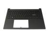 Asus D1605YA Original Tastatur inkl. Topcase DE (deutsch) schwarz/schwarz mit Backlight