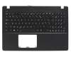 Asus F552EA Original Tastatur inkl. Topcase FR (französisch) schwarz/schwarz