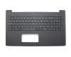 Asus F553MA Original Tastatur inkl. Topcase IT (italienisch) schwarz/schwarz