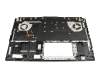 Asus FA707NV Original Tastatur inkl. Topcase DE (deutsch) grau/grau mit Backlight