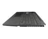 Asus FX506HC Original Tastatur inkl. Topcase DE (deutsch) schwarz/transparent/schwarz mit Backlight