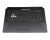 Asus FX706HE Original Tastatur inkl. Topcase DE (deutsch) schwarz/transparent/schwarz mit Backlight