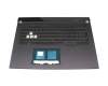 Asus G713IC Original Tastatur inkl. Topcase DE (deutsch) schwarz/grau mit Backlight