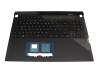 Asus G733QS Original Tastatur inkl. Topcase DE (deutsch) schwarz/schwarz mit Backlight