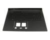 Asus G834JZR Original Tastatur inkl. Topcase DE (deutsch) schwarz/schwarz/transparent/grau mit Backlight