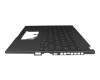 Asus GV301QE Original Tastatur inkl. Topcase DE (deutsch) schwarz/schwarz mit Backlight