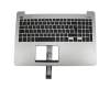 Asus K551LB Original Tastatur inkl. Topcase DE (deutsch) schwarz/silber