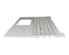 Asus M1603QA Original Tastatur inkl. Topcase DE (deutsch) silber/silber