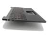 Asus N501VW Original Tastatur inkl. Topcase DE (deutsch) schwarz/schwarz mit Backlight