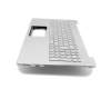 Asus N550JK Original Tastatur inkl. Topcase PO (portugiesisch) silber/silber mit Backlight
