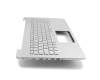 Asus N550JV Original Tastatur inkl. Topcase PO (portugiesisch) silber/silber mit Backlight