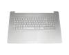 Asus N750JK Original Tastatur inkl. Topcase DE (deutsch) silber/silber
