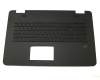 Asus N751JM Original Tastatur inkl. Topcase DE (deutsch) schwarz/schwarz mit Backlight