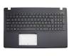 Asus Pro P550LDV Original Tastatur inkl. Topcase IT (italienisch) schwarz/schwarz