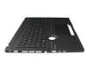 Asus ProArt StudioBook 16 OLED H7600HM Original Tastatur inkl. Topcase DE (deutsch) schwarz/schwarz mit Backlight (ASUS Dial)