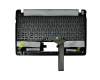 Asus R103BA Original Tastatur inkl. Topcase DE (deutsch) schwarz/schwarz
