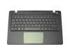 Asus R202MA Original Tastatur inkl. Topcase DE (deutsch) schwarz/schwarz