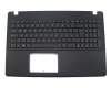 Asus R510CC Original Tastatur inkl. Topcase IT (italienisch) schwarz/schwarz