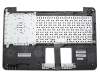 Asus R557LA Original Tastatur inkl. Topcase FR (französisch) schwarz/silber