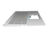 Asus R565JA Original Tastatur inkl. Topcase DE (deutsch) grau/silber