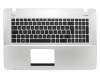 Asus R752LK Original Tastatur inkl. Topcase DE (deutsch) schwarz/silber