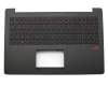 Asus ROG G501JW Original Tastatur inkl. Topcase DE (deutsch) schwarz/schwarz mit Backlight