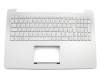 Asus ROG G501VW Original Tastatur inkl. Topcase DE (deutsch) silber/silber mit Backlight (für Modelle mit HDD)