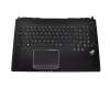 Asus ROG G750JZ Original Tastatur inkl. Topcase DE (deutsch) schwarz/schwarz mit Backlight
