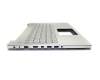 Asus ROG GL550JX Original Tastatur inkl. Topcase FR (französisch) silber/silber mit Backlight
