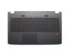 Asus ROG GL552JX Original Tastatur inkl. Topcase DE (deutsch) schwarz/schwarz mit Backlight