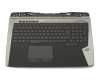 Asus ROG GX700VO Original Tastatur inkl. Topcase DE (deutsch) schwarz/schwarz mit Backlight