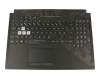 Asus ROG Strix GL504GM Original Tastatur inkl. Topcase DE (deutsch) schwarz/schwarz mit Backlight