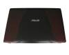 Asus ROG Strix GL553VW Original Displaydeckel inkl. Scharniere 39,6cm (15,6 Zoll) schwarz-rot