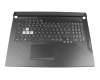 Asus ROG Strix SCAR III G731GW Original Tastatur inkl. Topcase DE (deutsch) schwarz/schwarz mit Backlight - ohne Keystone-Schacht -