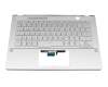 Asus ROG Zephyrus G14 GA401IU Original Tastatur inkl. Topcase DE (deutsch) silber/silber mit Backlight
